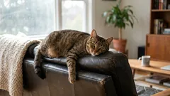 Il tuo gatto è "pigro" tutto il giorno: è normale o è un segnale d'allarme